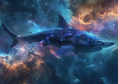 Cosmic Nebula Shark
