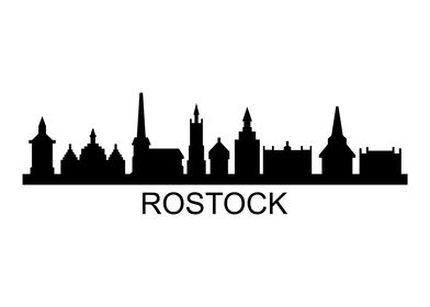 Rostock skyline