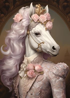 Renaissance Rococo Horse