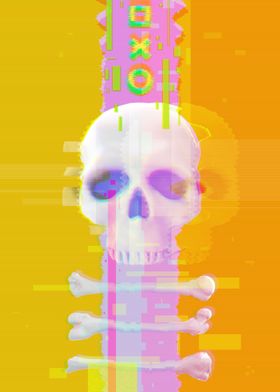 Glitch skull