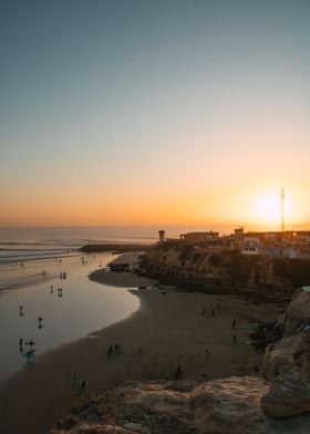 Sunset at the Shore