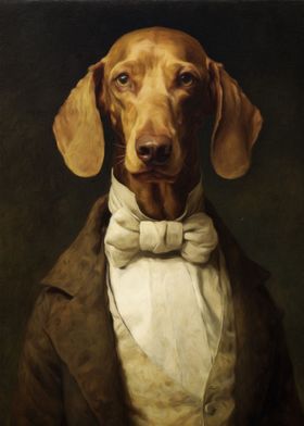 Aristocratic dog