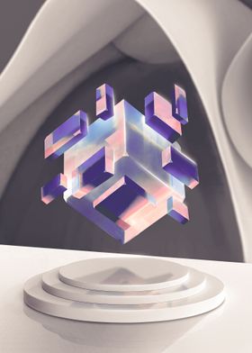 Fluid Magic Cube