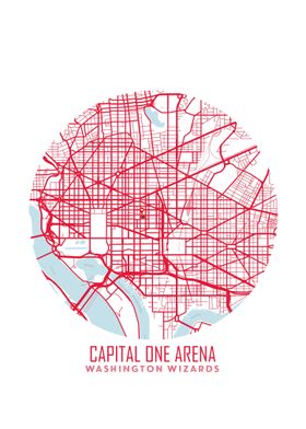 Capital One Arena MAP