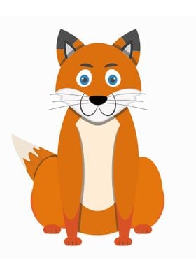 Cartoon fox