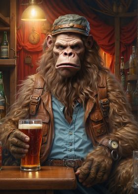 Bigfoot Loves Craft Beer 