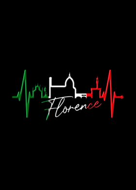 Florence Skyline Heartbeat