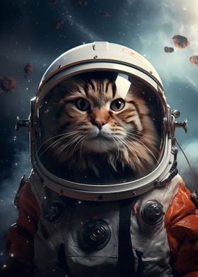 Norwegian Astronaut Cat