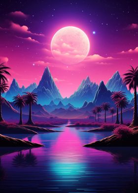 Dreamy Synthwave Serenity