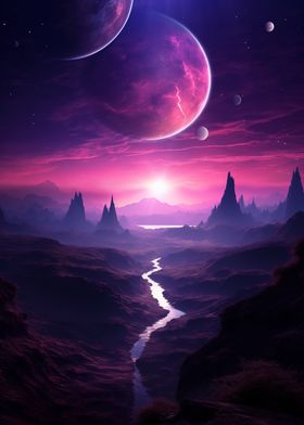 Landscape Alien Planet