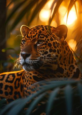 Leopard Sunset Elegant