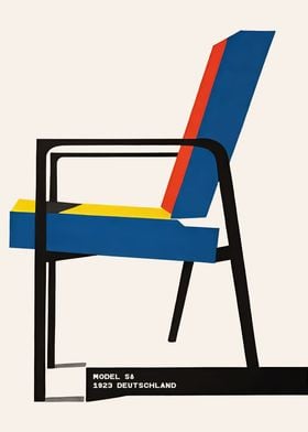 Bauhaus Chair Poster