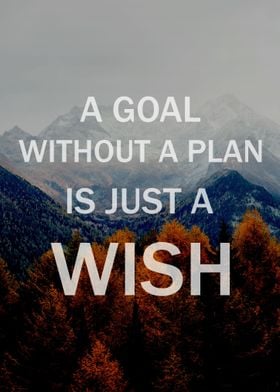 Goals Inspiration