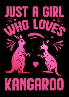 girl who loves Kangaroo 