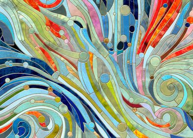 Colorful Abstract Mosaic