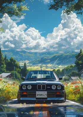 bmw m3 e30 landscape