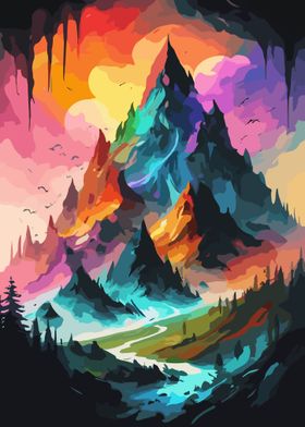 Fantasy Mountain 