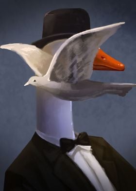 duck and the black hat 