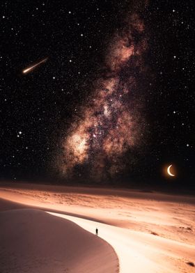Desert Brown Milky Way