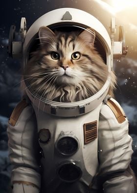 Norwegian Astronaut Cat