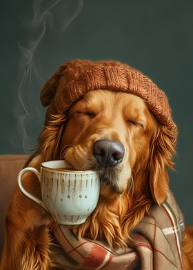 Golden Retriever Coffee 