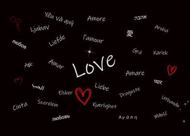 Love in many languages