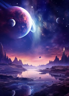 Planet Paradise Landscape