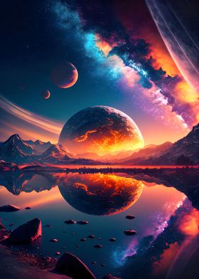 Space Fantasy Landscape