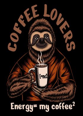 Sweer Sloth coffee lovets
