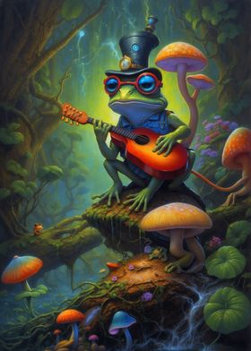 Chill Steampunk Frog Music