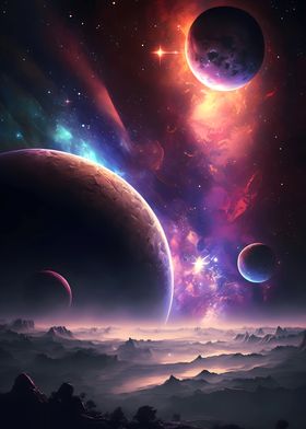 Space Fantasy Landscape