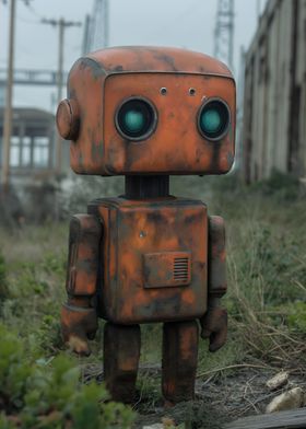 Quirky Rusty Robot