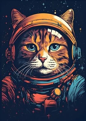 Cosmic Space Cat