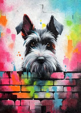 Miniature Schnauzer Bricks