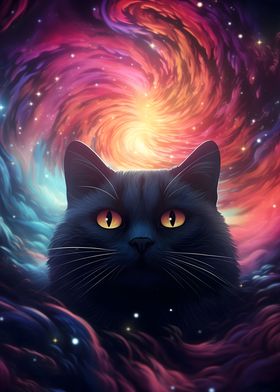 Cosmic Space Cat