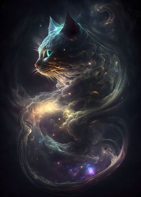 Cosmic Space Cat