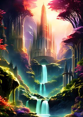 Descent Waterfall Dream