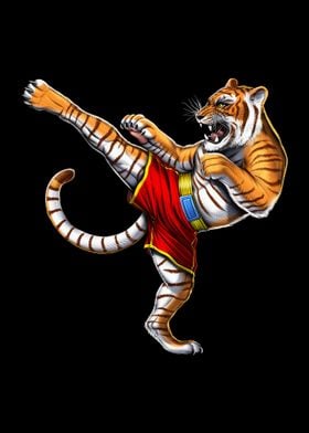 Tiger Muay Thai Boxer