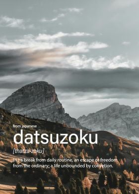 Datsuzoku meaning