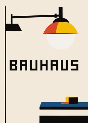 Bauhaus Lamp Wall Art
