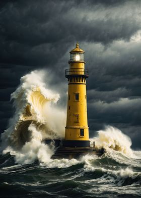 Storms Fury Lighthouse