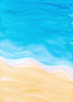 Beach Watercolor