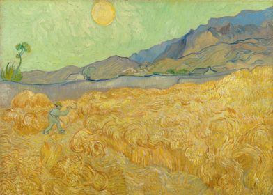 Wheatfield with a Reaper