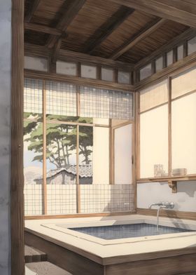 Japanese Room Painting
