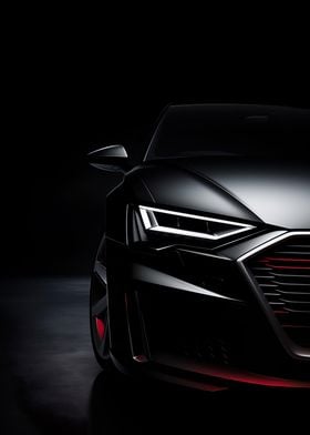 Audi Black Car