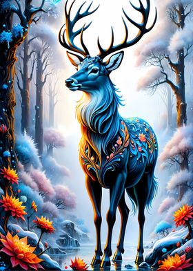 Mythical  Deer