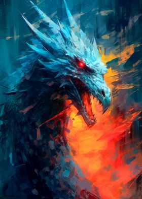 Mystic Dragon Painting