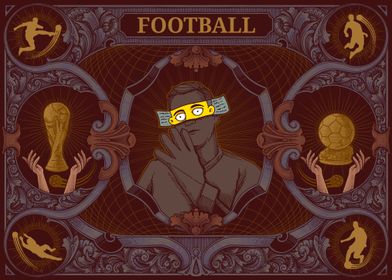 EM Cartoon Football 