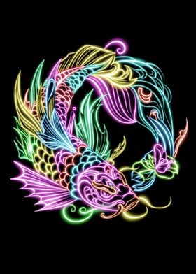 Soul of neon fish