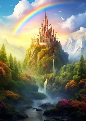 Epic Rainbow Castle